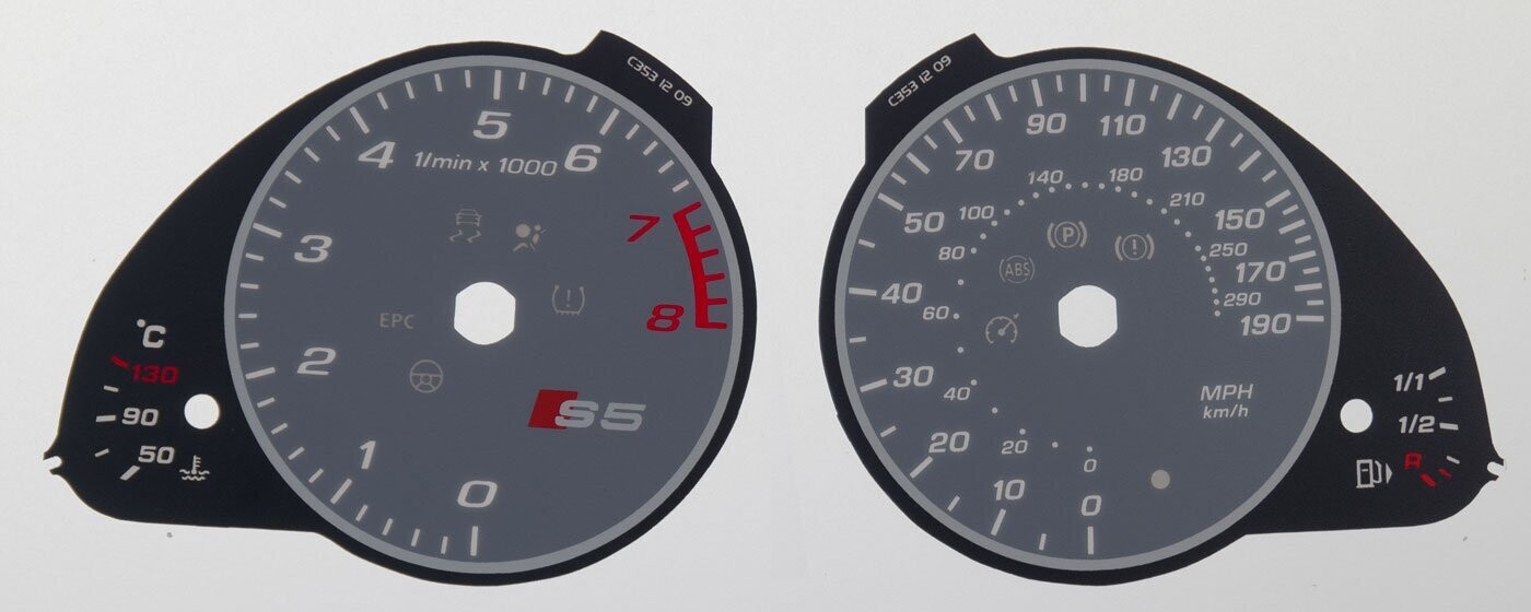 S5 KMH TO MPH DIAL CONVERSION KIT