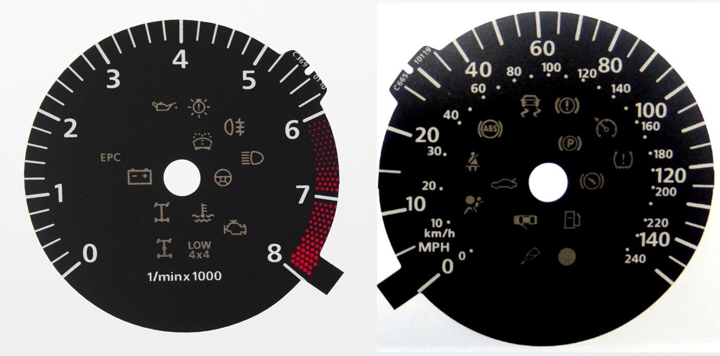 POLO / AMORAK MPH DIAL CONVERSION