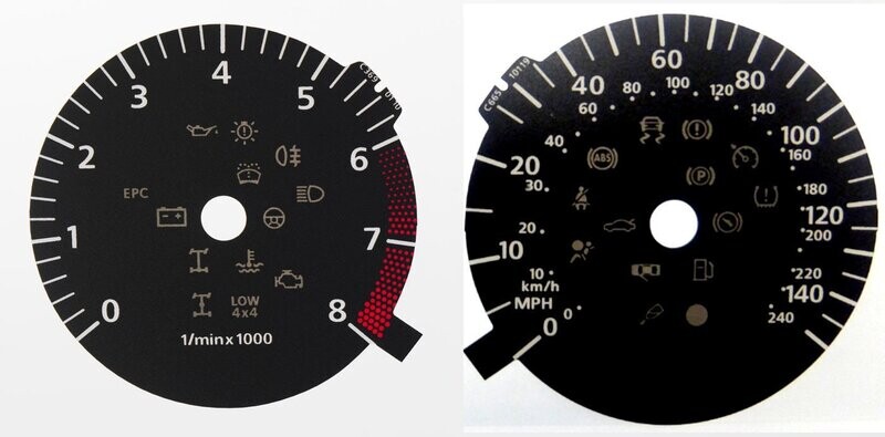 POLO / AMORAK MPH DIAL CONVERSION