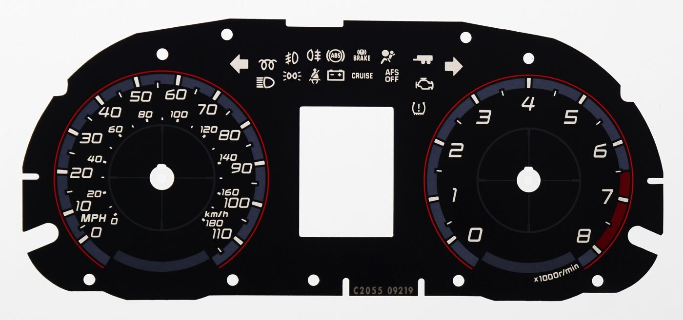 DELICA MPH DIAL CONVERSION