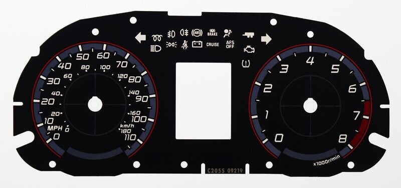 DELICA MPH DIAL CONVERSION