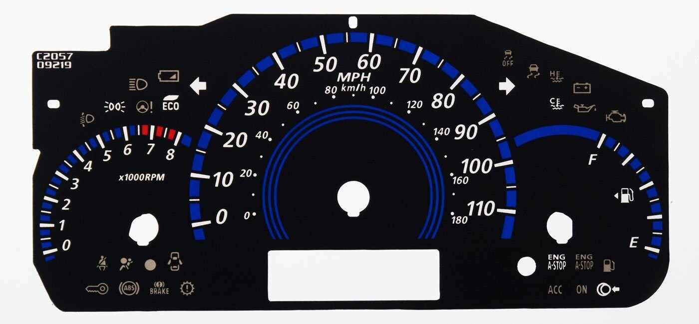 SOLIO MPH DIAL CONVERSION