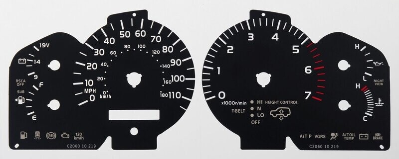 LANDCRUISER MPH DIAL CONVERSION