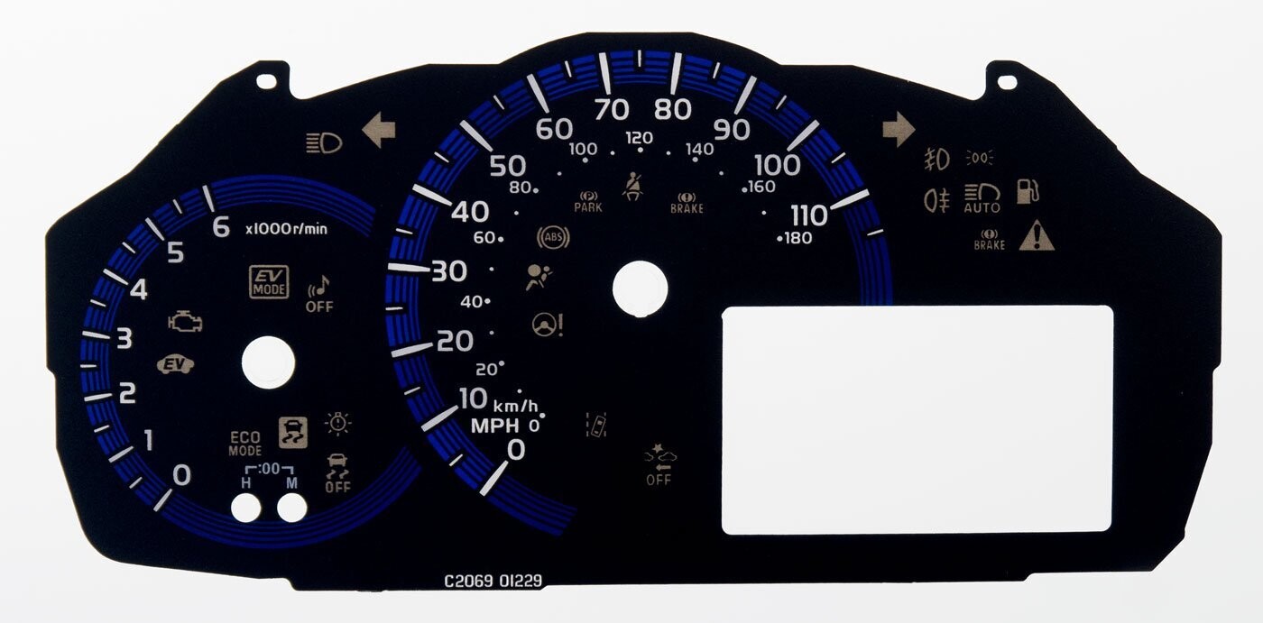 COROLLA MPH DIAL CONVERSION