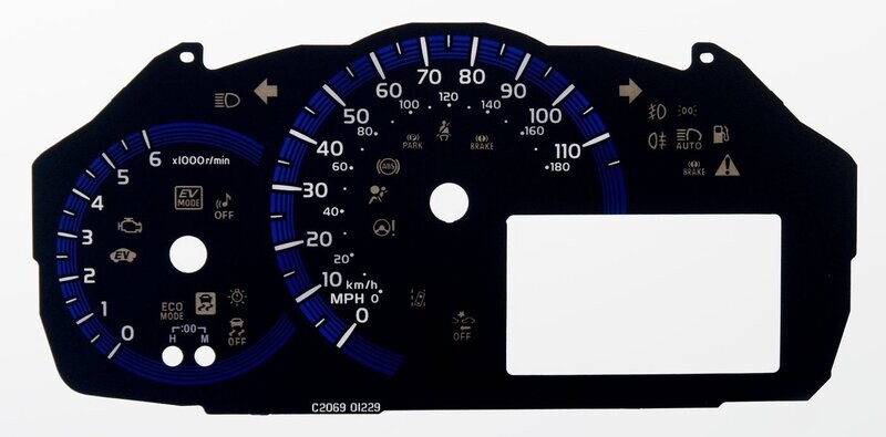 COROLLA MPH DIAL CONVERSION