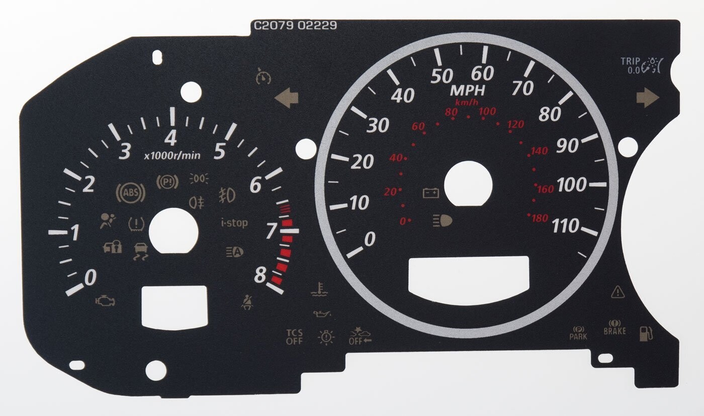 CX-6 MPH DIAL CONVERSION