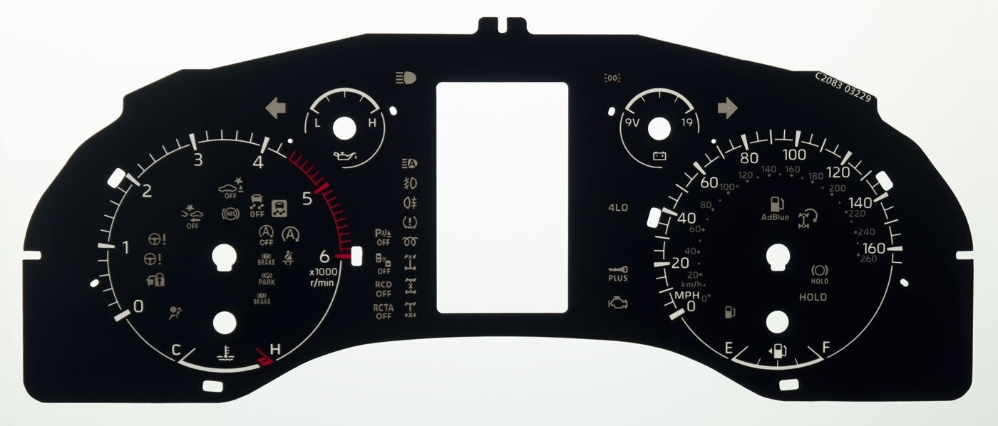 LANDCRUISER 300 MPH DIAL CONVERSION