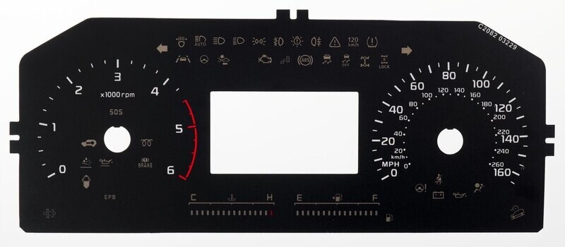 SORENTO DIESEL MPH DIAL CONVERSION