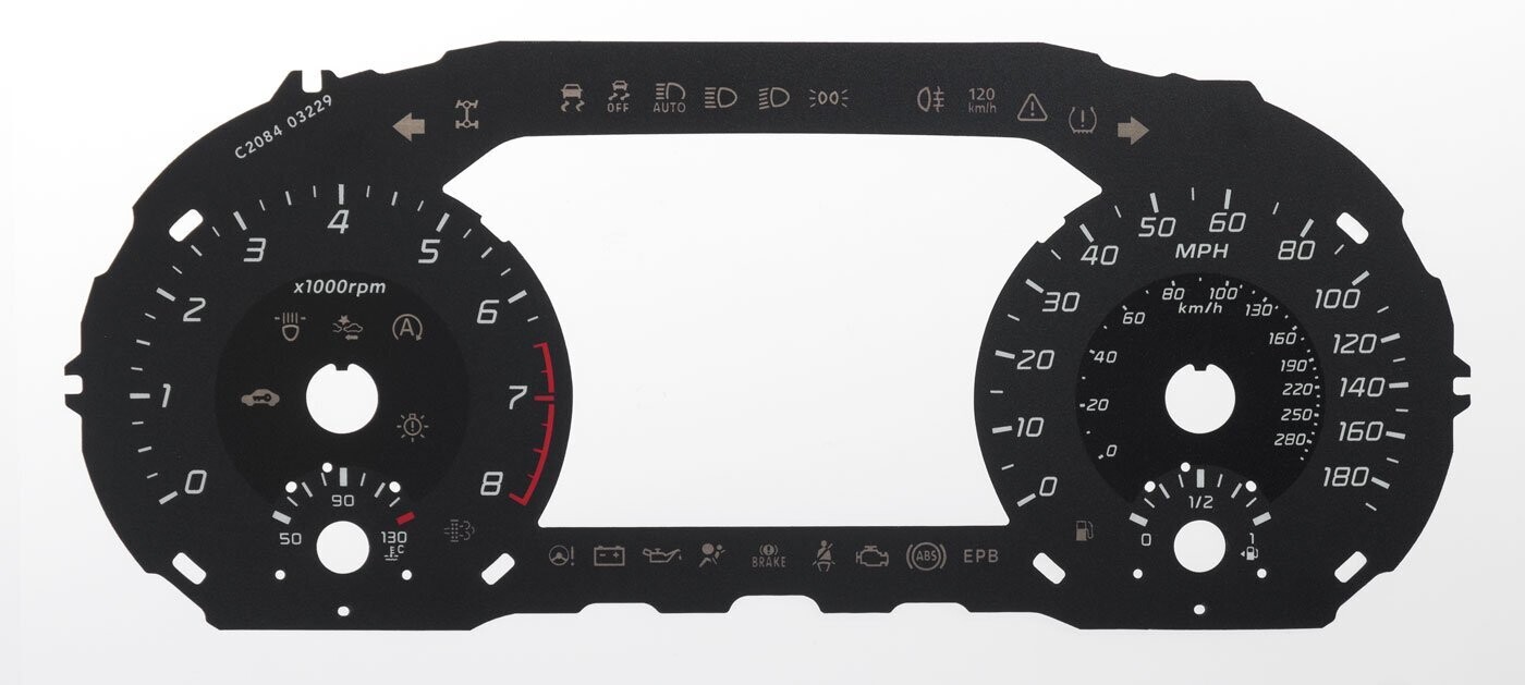 STINGER MPH DIAL CONVERSION