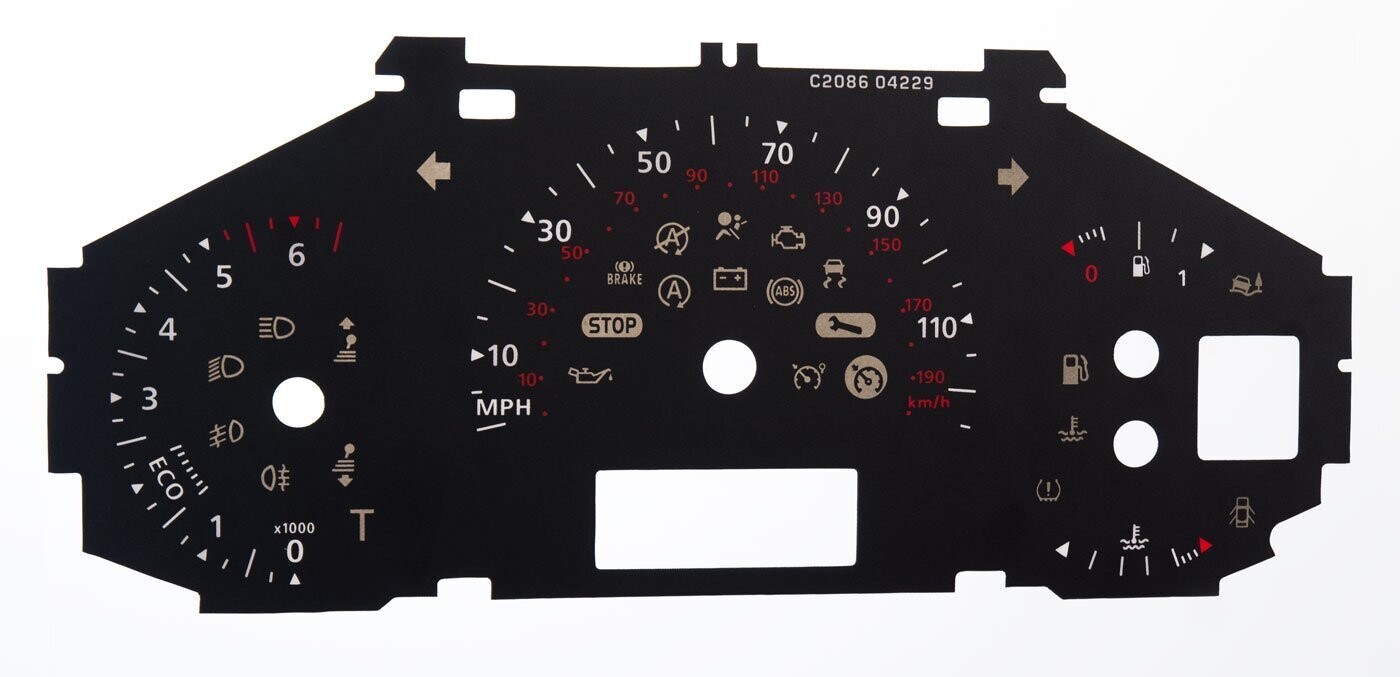 MASTER / NV400 MPH DIAL CONVERSION