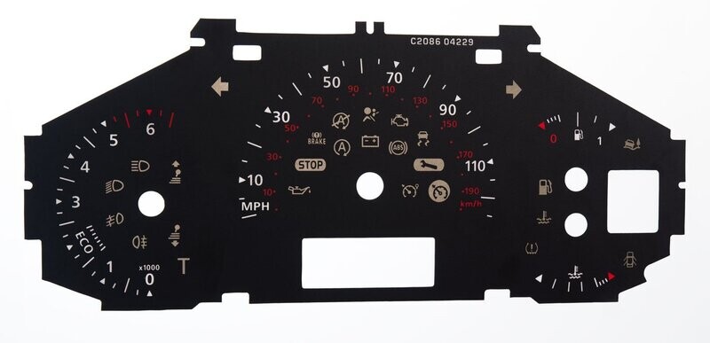 MASTER / NV400 MPH DIAL CONVERSION