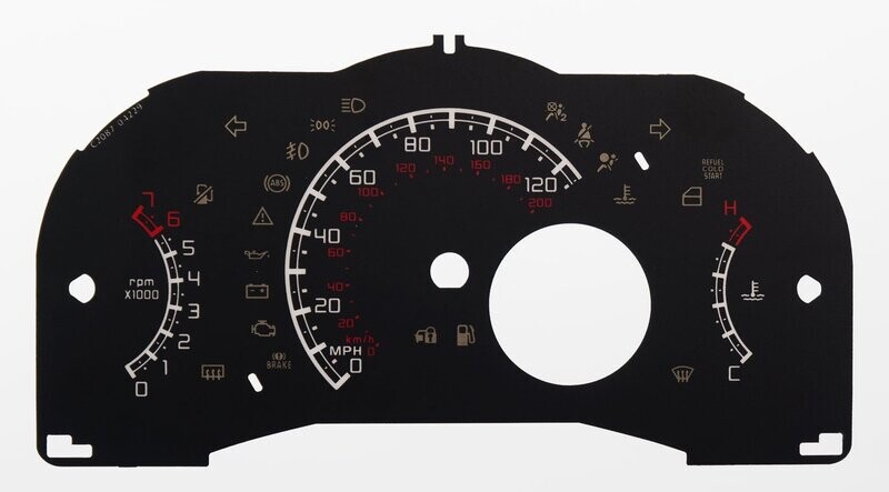 STRADA MPH DIAL CONVERSION