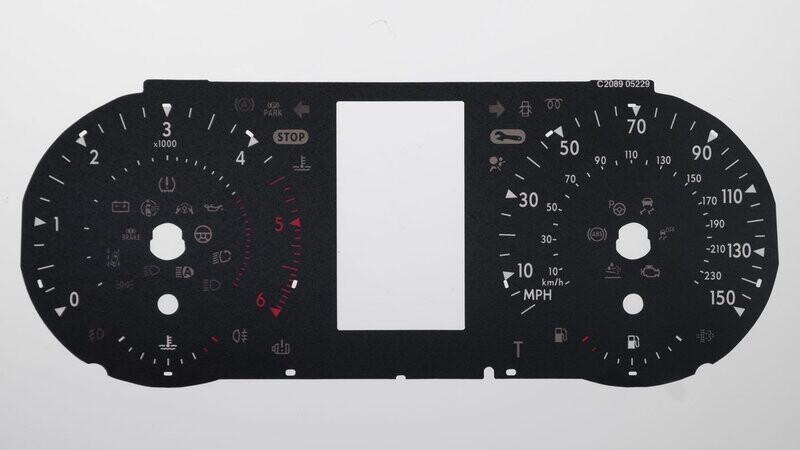 TRAFIC / PRIMASTAR / VIVARO MPH DIAL CONVERSION