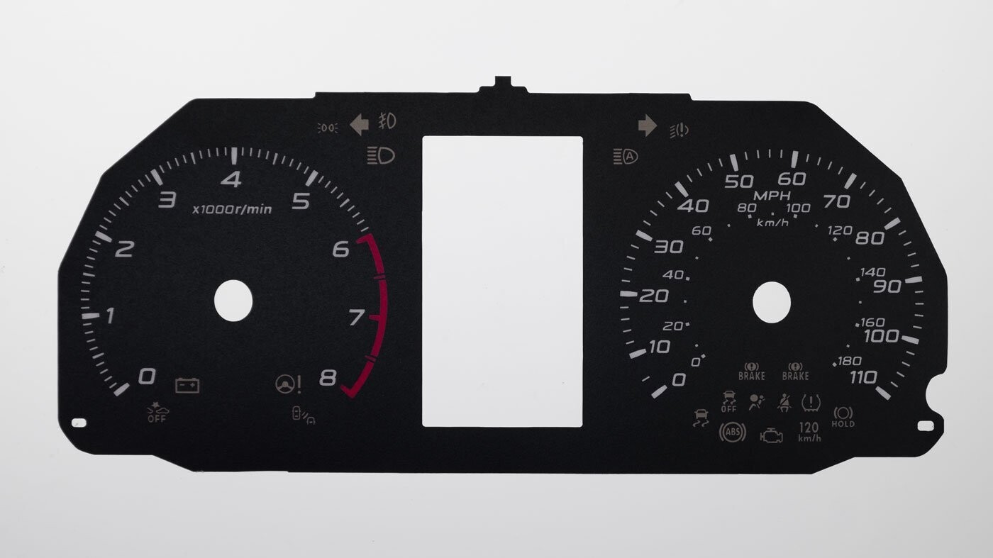 ECLIPSE MPH DIAL CONVERSION