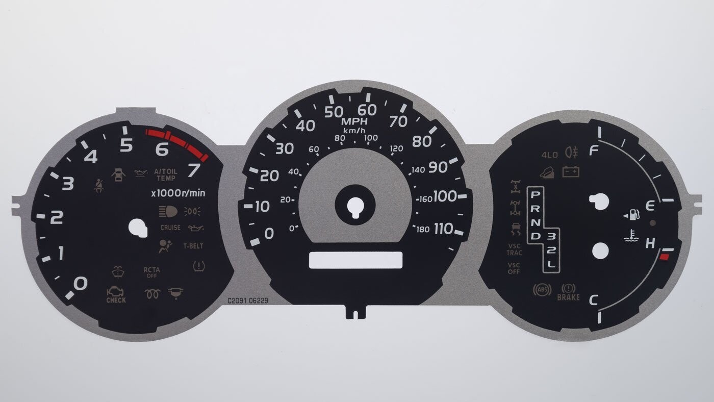 4RUNNER / SURF AUTO MPH DIAL CONVERSION