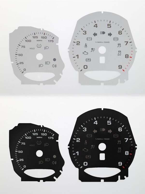 MACAN / PANAMERA / CAYENNE MPH DIAL CONVERSION