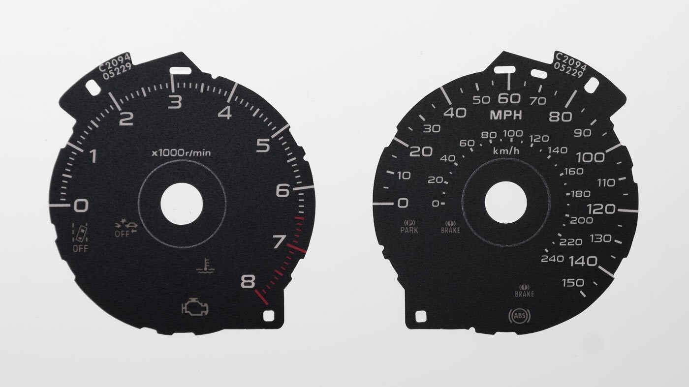 XV MPH DIAL CONVERSION