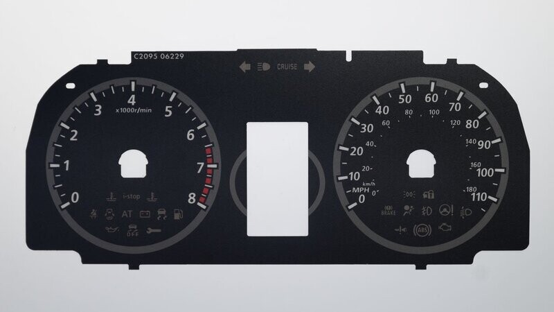 5 / PREMACY MPH DIAL CONVERSION