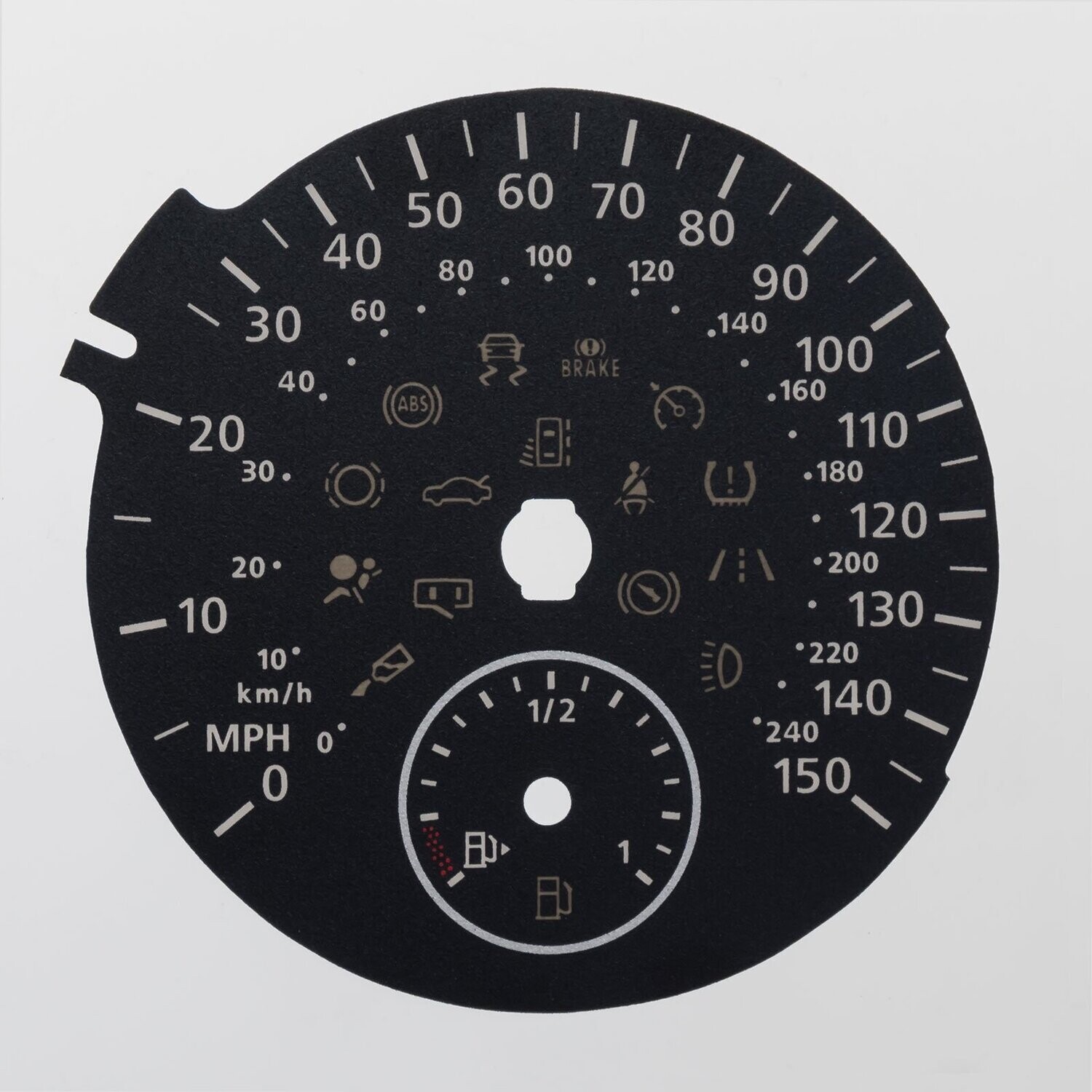 GOLF PETROL MPH DIAL CONVERSION (MM UNIT)