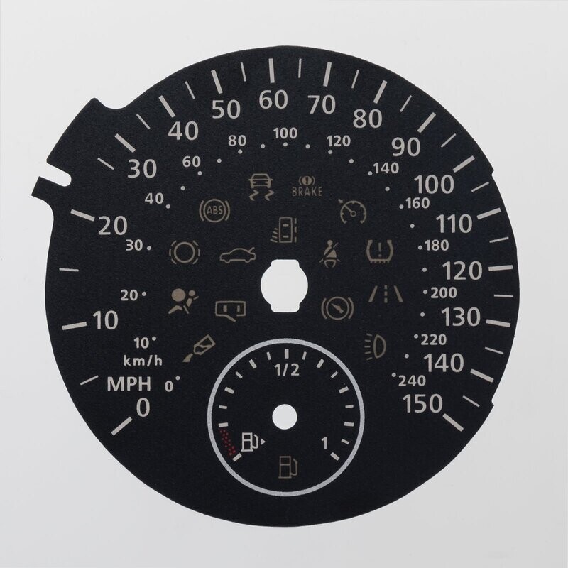 GOLF PETROL MPH DIAL CONVERSION (MM UNIT)