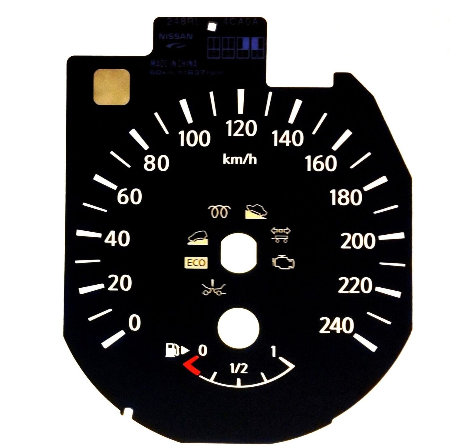 QASHQAI / X-TRAIL / ROGUE KMH DIAL CONVERSION