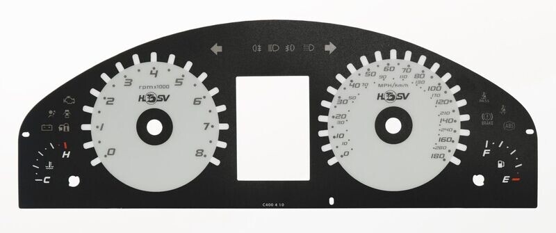 COMMODORE MPH DIAL CONVERSION