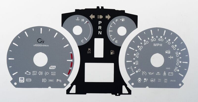 ALPHARD / VELLFIRE MPH DIAL CONVERSION