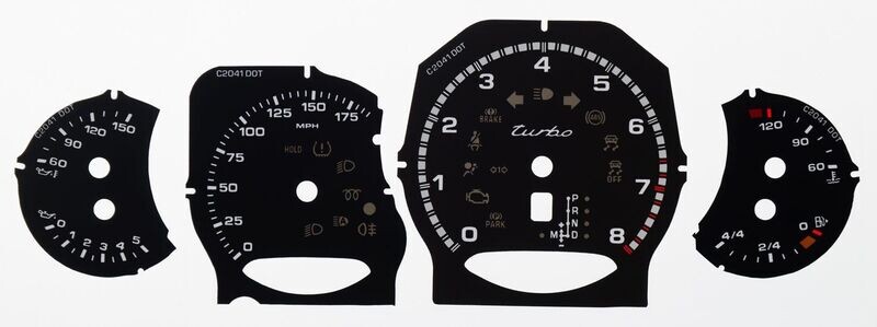 CAYENNE TURBO MPH DIAL CONVERSION