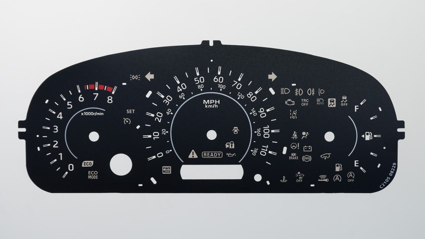 NOAH / VOXY MPH DIAL CONVERSION