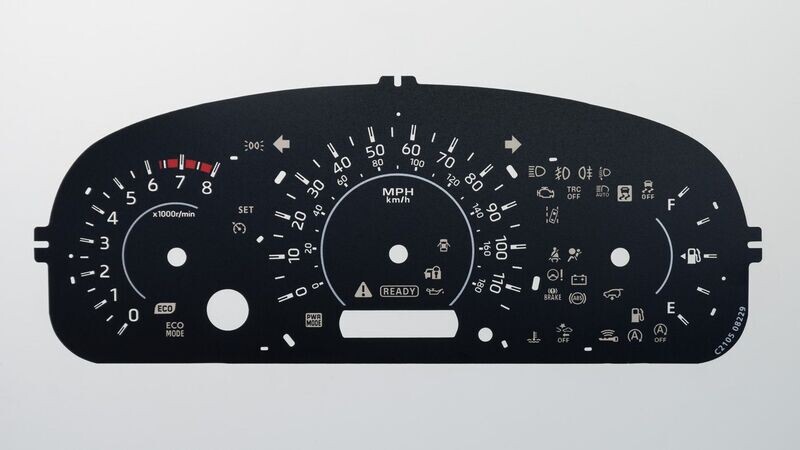 NOAH / VOXY MPH DIAL CONVERSION