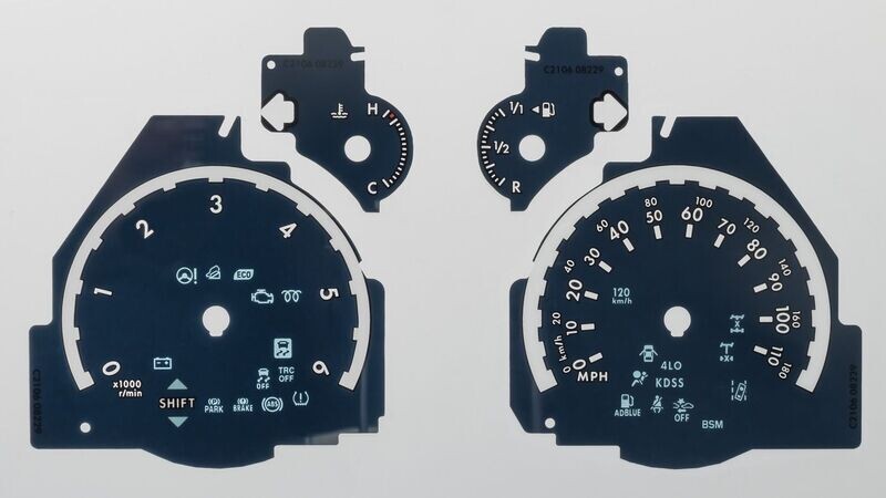 LANDCRUISER MPH DIAL CONVERSION