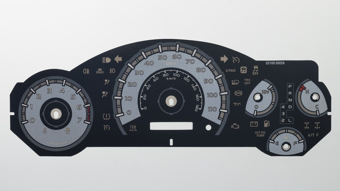 FJ CRUISER MPH DIAL CONVERSION