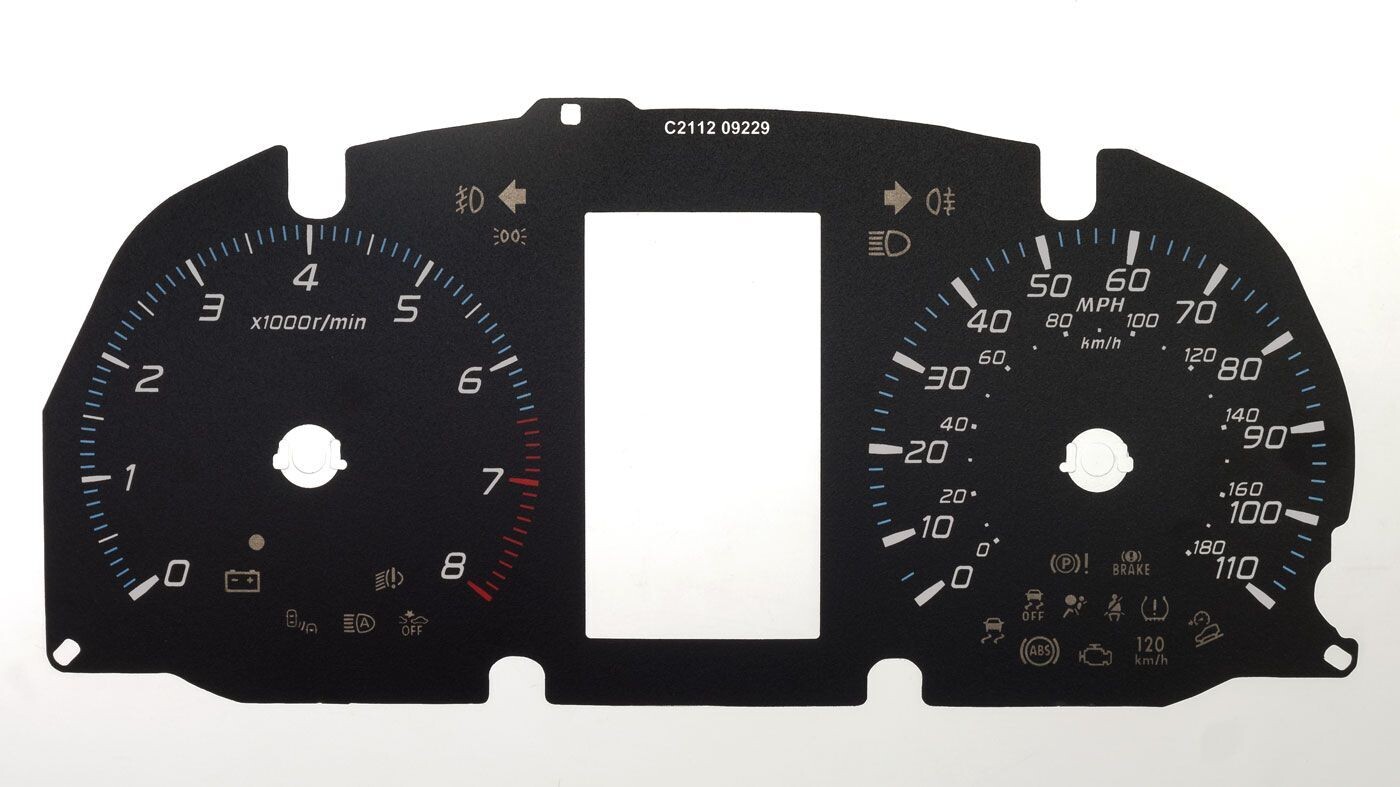 LANCER / OUTLANDER PETROL MPH DIAL CONVERSION
