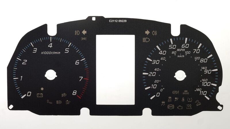 LANCER / OUTLANDER PETROL MPH DIAL CONVERSION