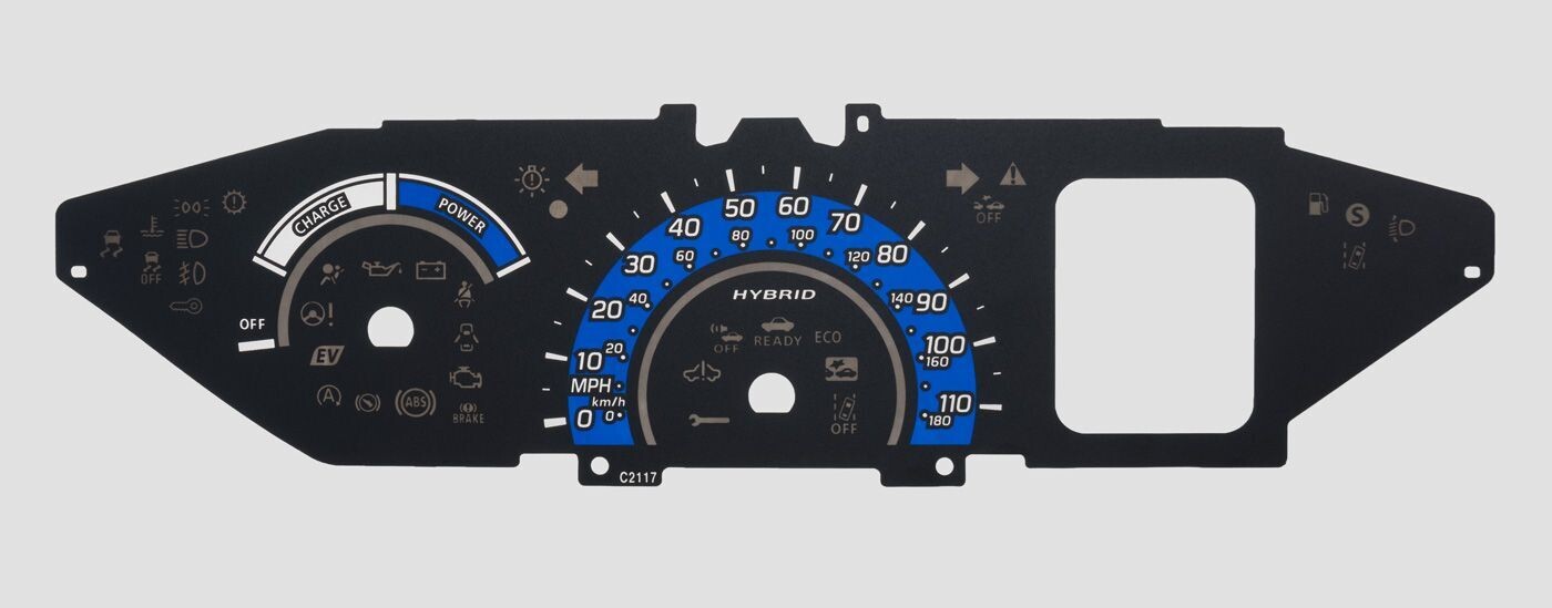 DELICA D2 / SOLIO HYBRID MPH DIAL CONVERSION