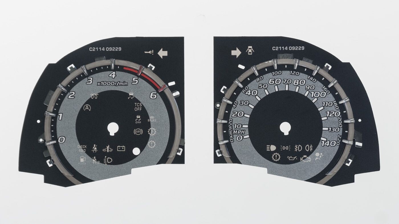 MU-X MPH DIAL CONVERSION