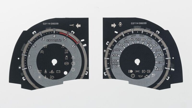 MU-X MPH DIAL CONVERSION
