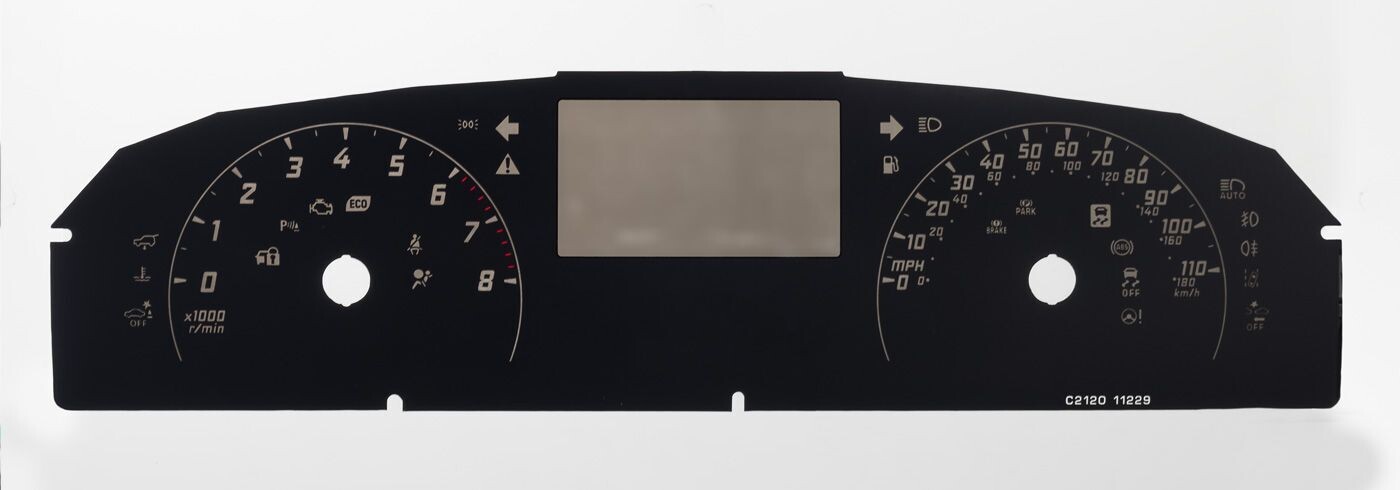 SIENTA MPH DIAL CONVERSION