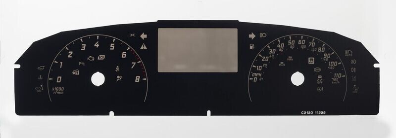 SIENTA MPH DIAL CONVERSION