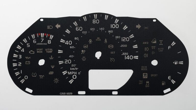RAV-4 MPH DIAL CONVERSION