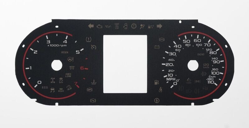 THAR MPH DIAL CONVERSION
