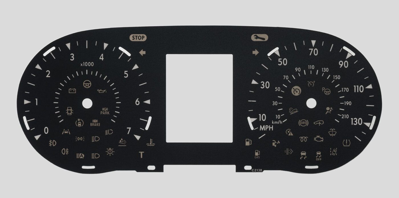 TRAFIC / PRIMASTAR / VIVARO MPH DIAL CONVERSION