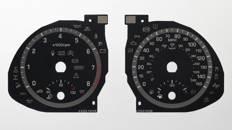 SANTE FE PETROL MPH DIAL CONVERSION