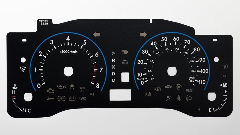 MPV / 8 MPH DIAL CONVERSION