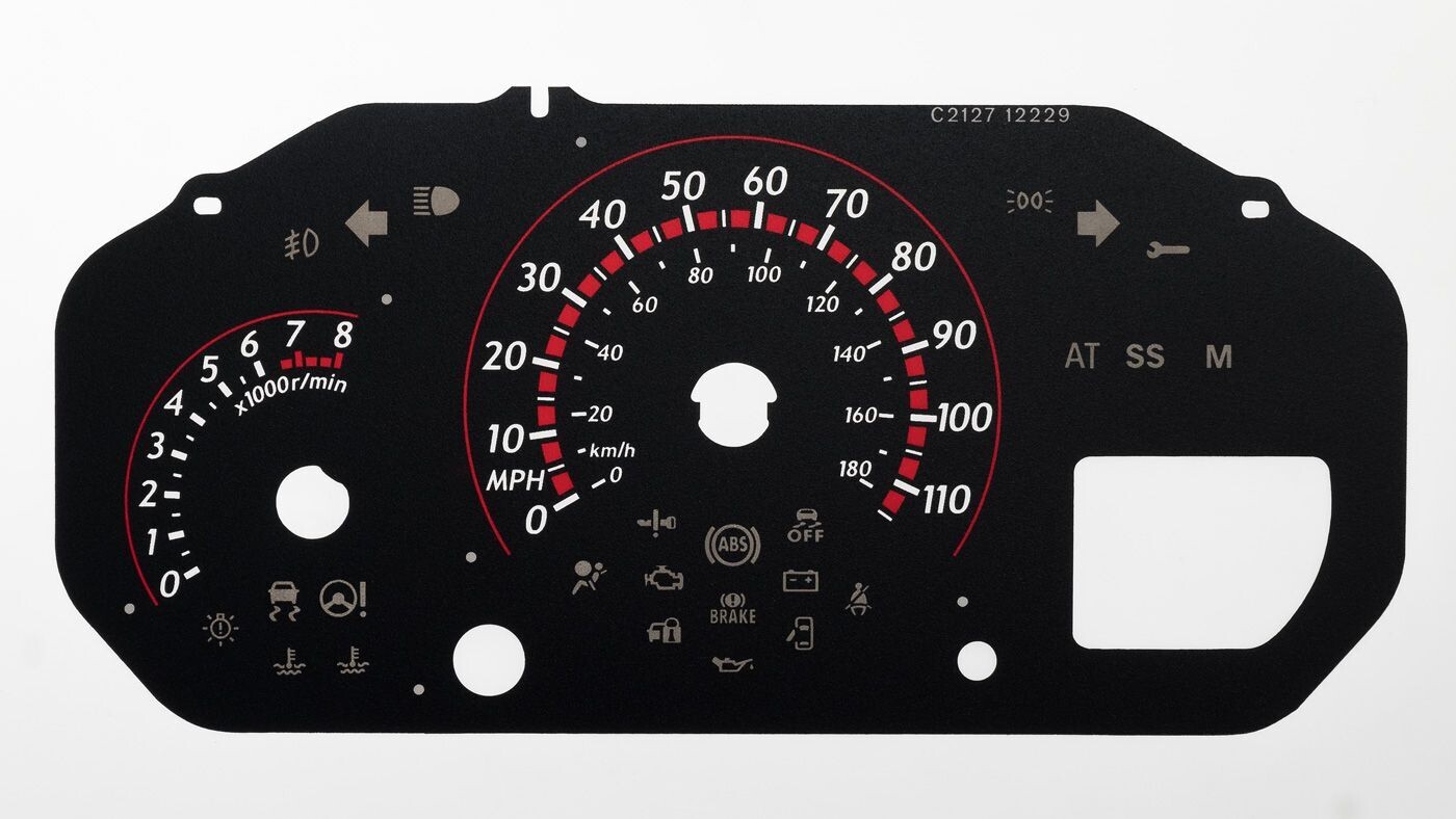 2 / DEMIO MPH DIAL CONVERSION