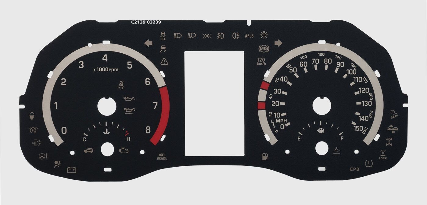 TUCSON PETROL MPH DIAL CONVERSION