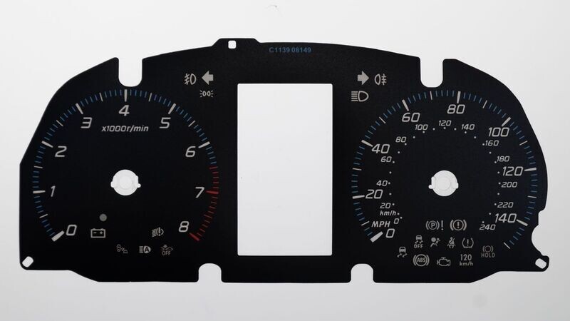 LANCER / OUTLANDER PETROL MPH DIAL CONVERSION