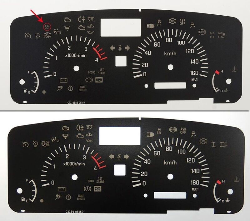 N-SERIES KM/H DIAL CONVERSION