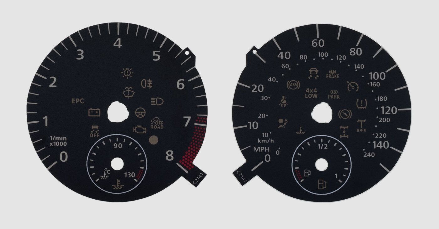 POLO / AMORAK MPH DIAL CONVERSION