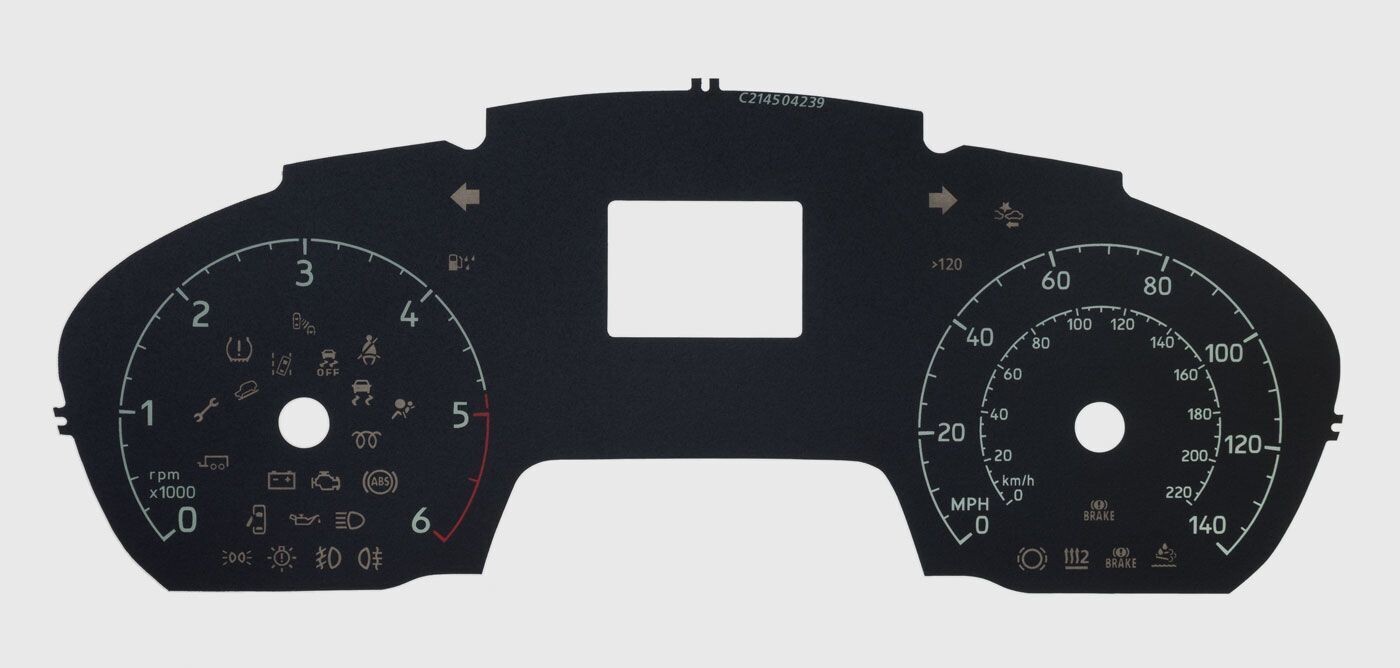 TRANSIT CONNECT MPH DIAL CONVERSION